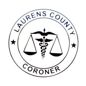 Laurens County Coronor logo feature