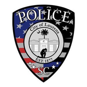 Laurens Police Badge New